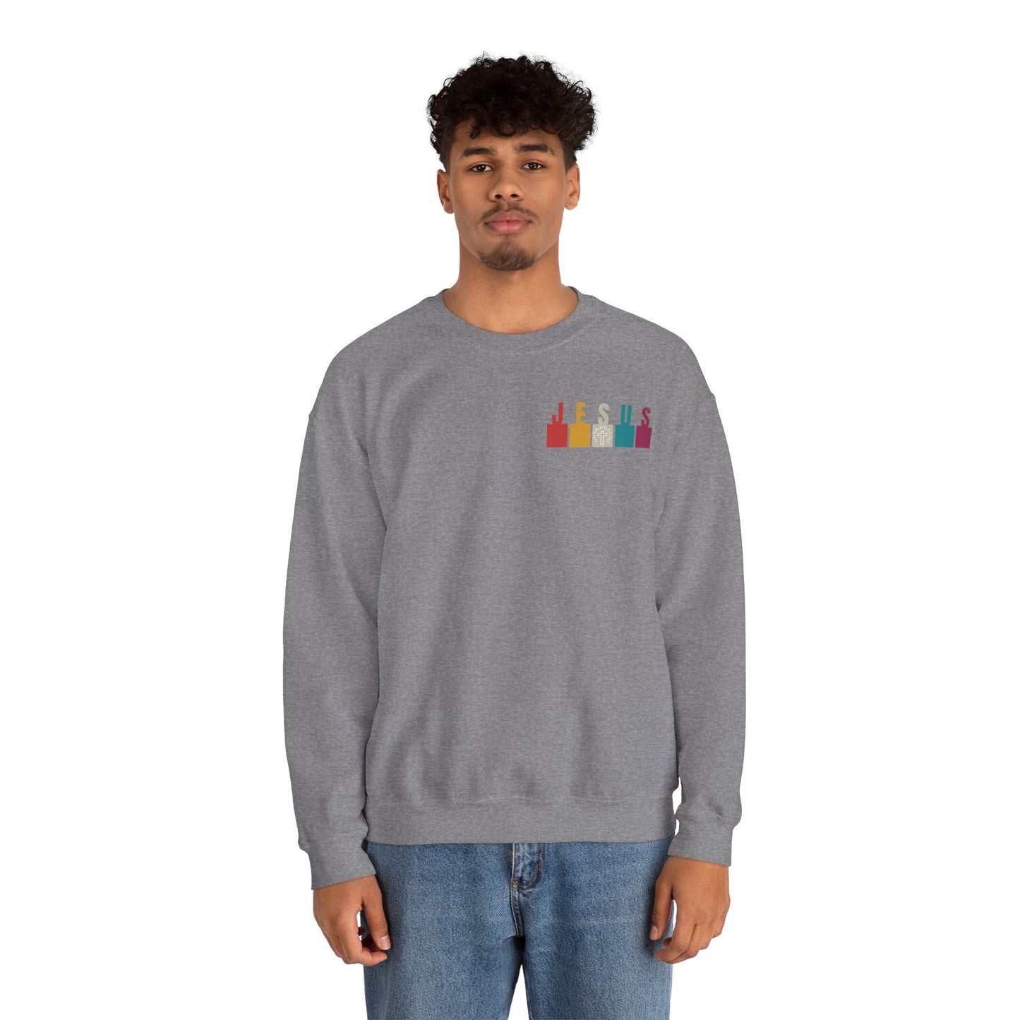 Jesus - Unisex Heavy Blend Crewneck Sweatshirt