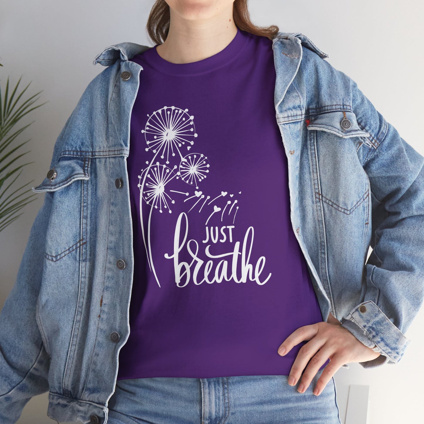 Just Breath - Unisex Heavy Cotton Tee