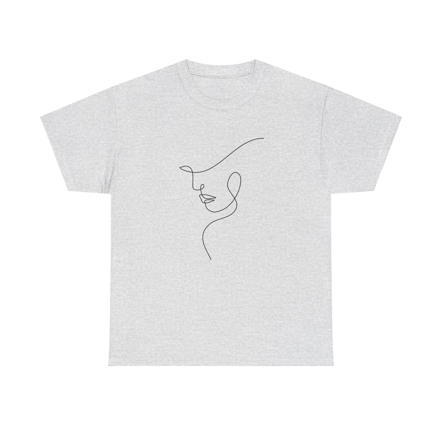 Woman Face - Unisex Heavy Cotton Tee