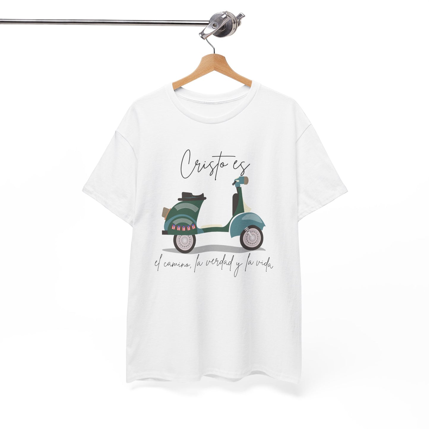 Cristo es - PR Flag Spanish - Unisex Heavy Cotton Tee
