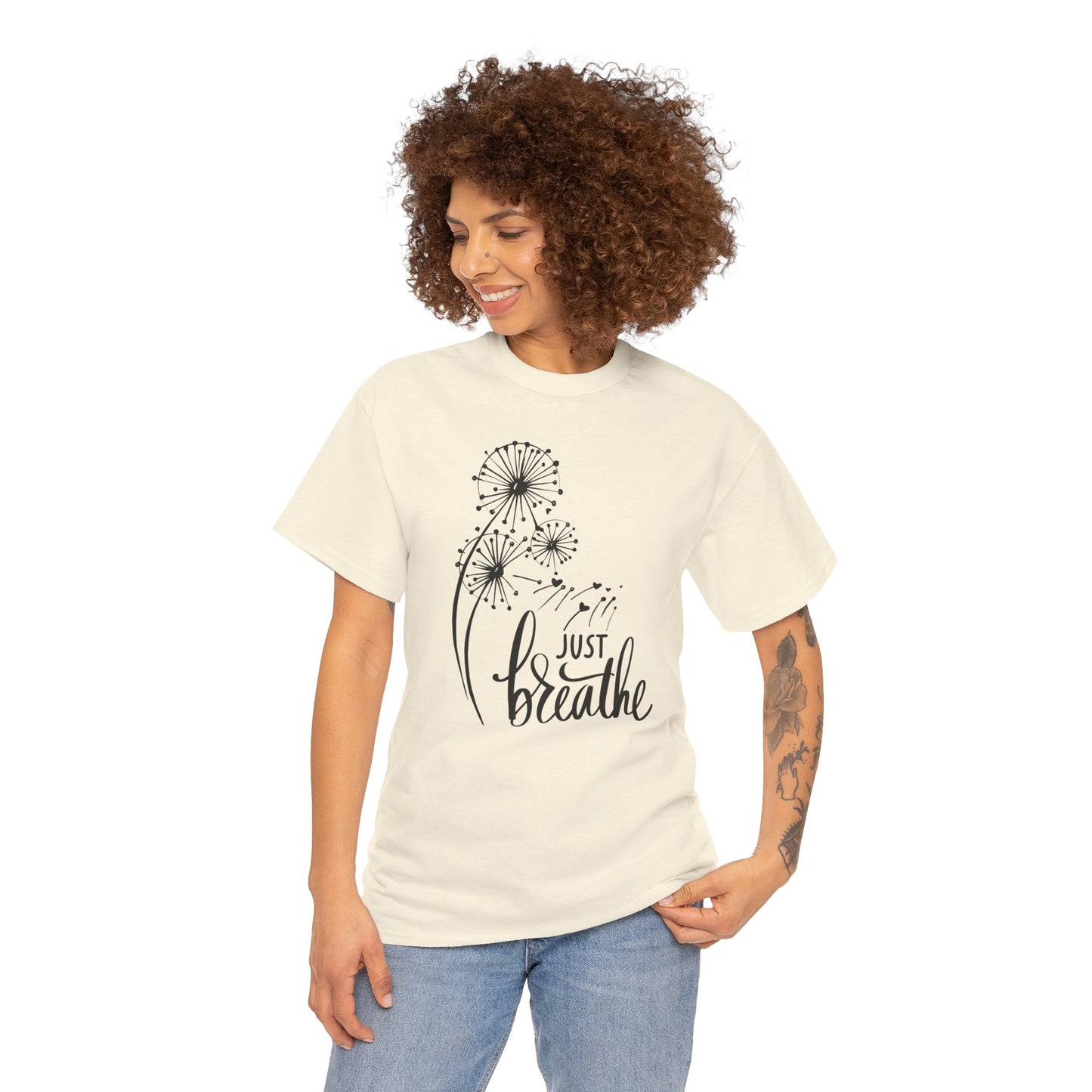 Just Breath - Unisex Heavy Cotton Tee