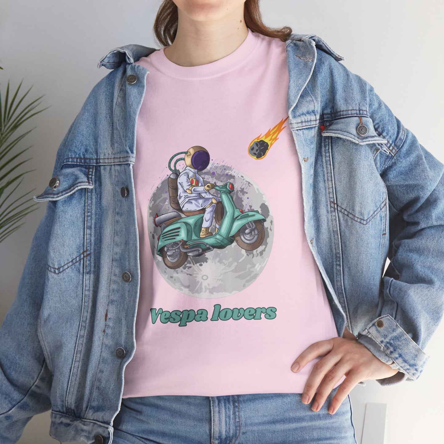 Vespa Lovers - Spanish - Unisex Heavy Cotton Tee