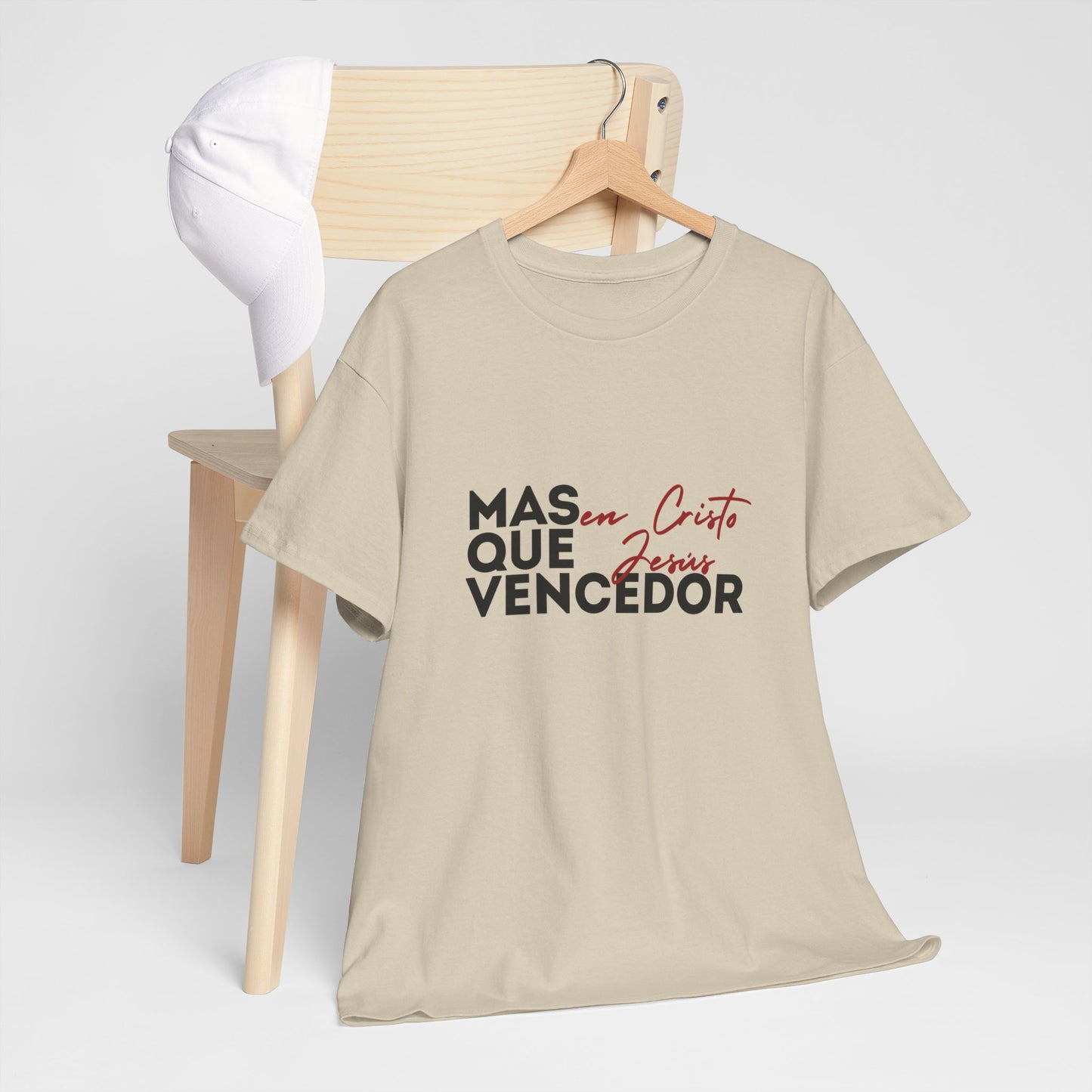 Christian Tee - Mas que vencedor en Cristo Jesus