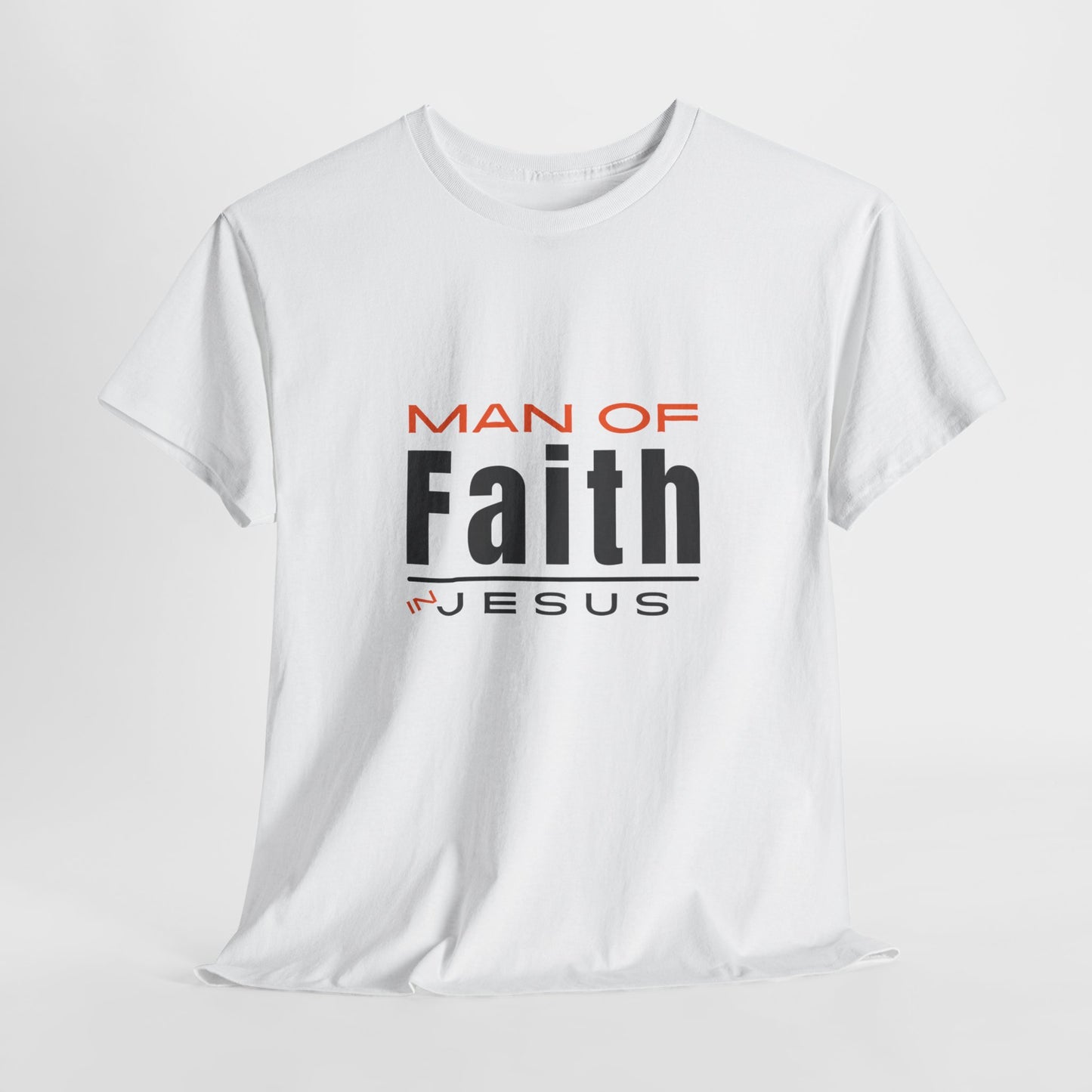 Christian Tee - Man of Faith