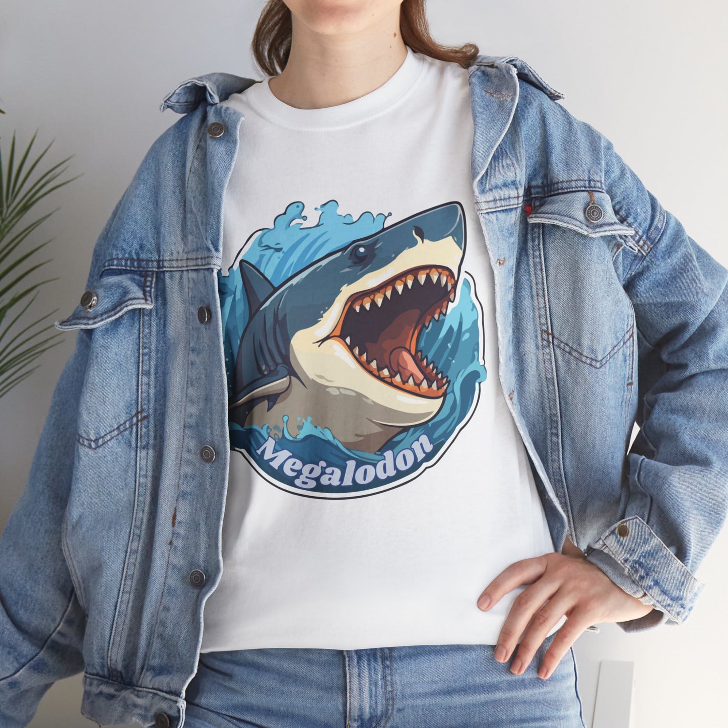 Megalodon - Unisex Heavy Cotton Tee