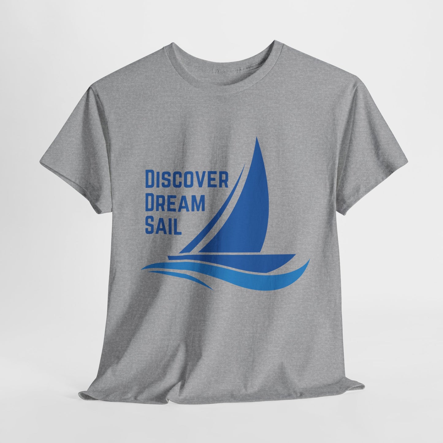 Discover Dream Sail - Unisex Heavy Cotton Tee