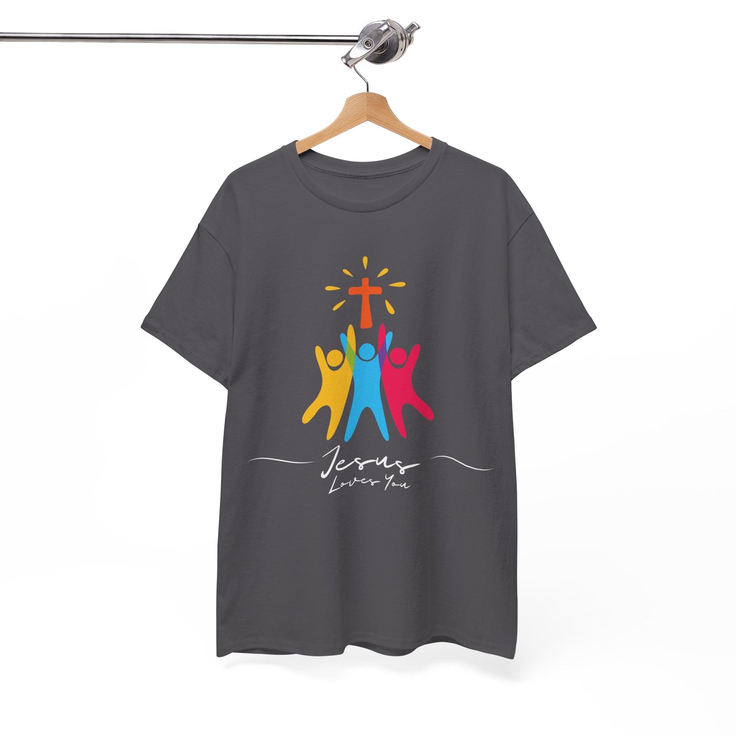Jesus Loves You - Unisex Heavy Cotton Tee