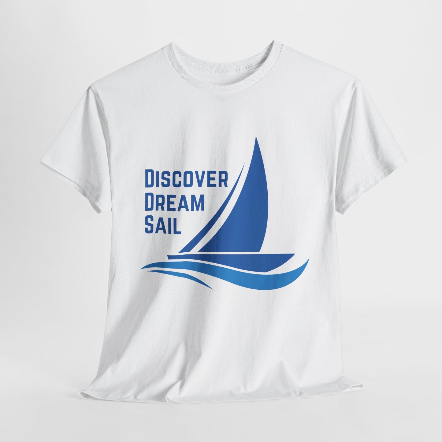Discover Dream Sail - Unisex Heavy Cotton Tee