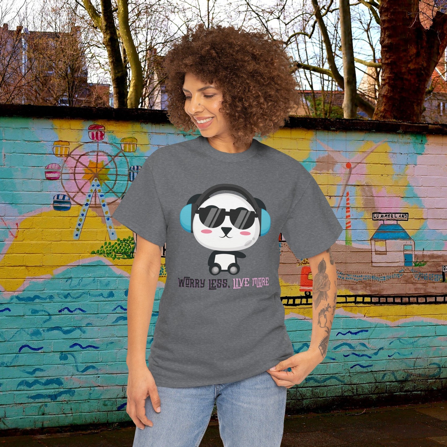 Worry Less - Unisex Heavy Cotton Tee