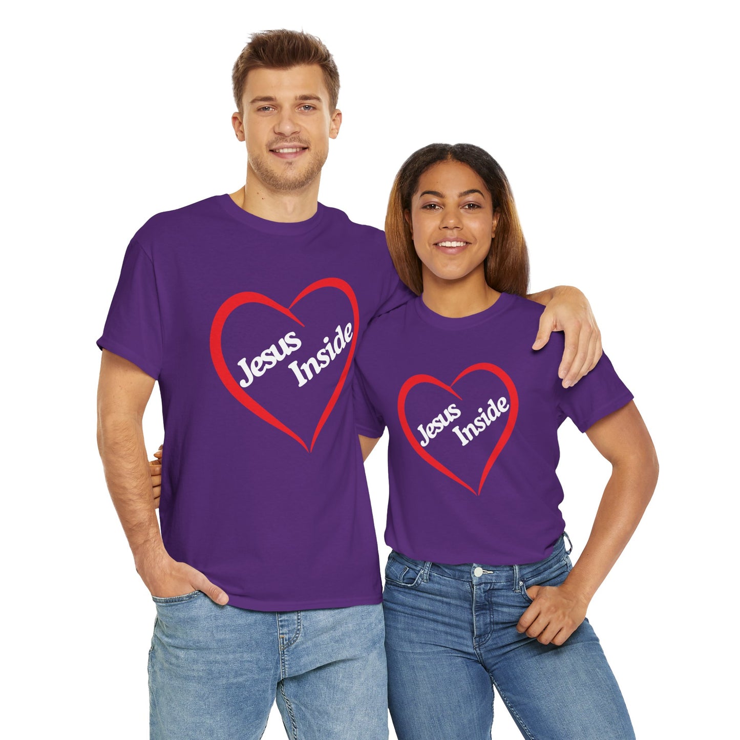 Jesus Inside - Unisex Heavy Cotton Tee