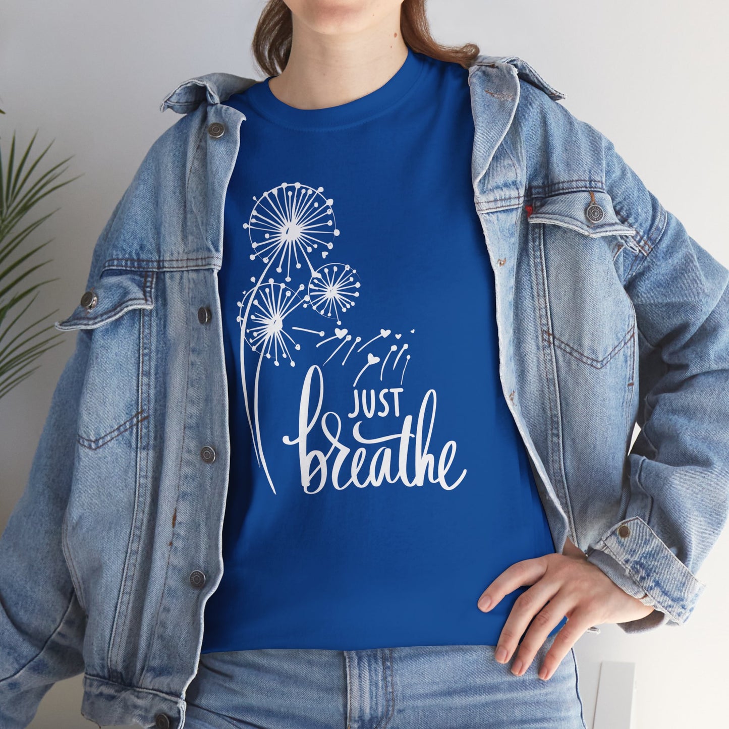 Just Breath - Unisex Heavy Cotton Tee
