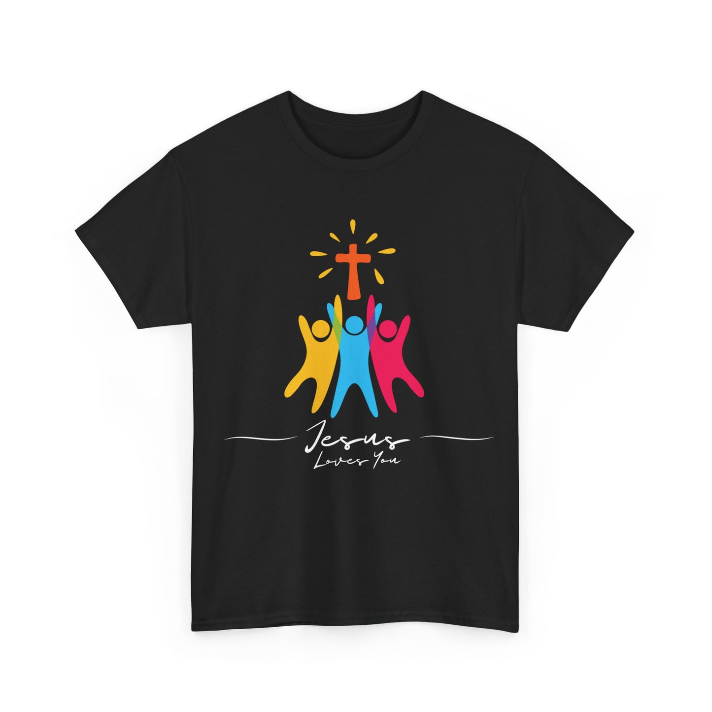Jesus Loves You - Unisex Heavy Cotton Tee