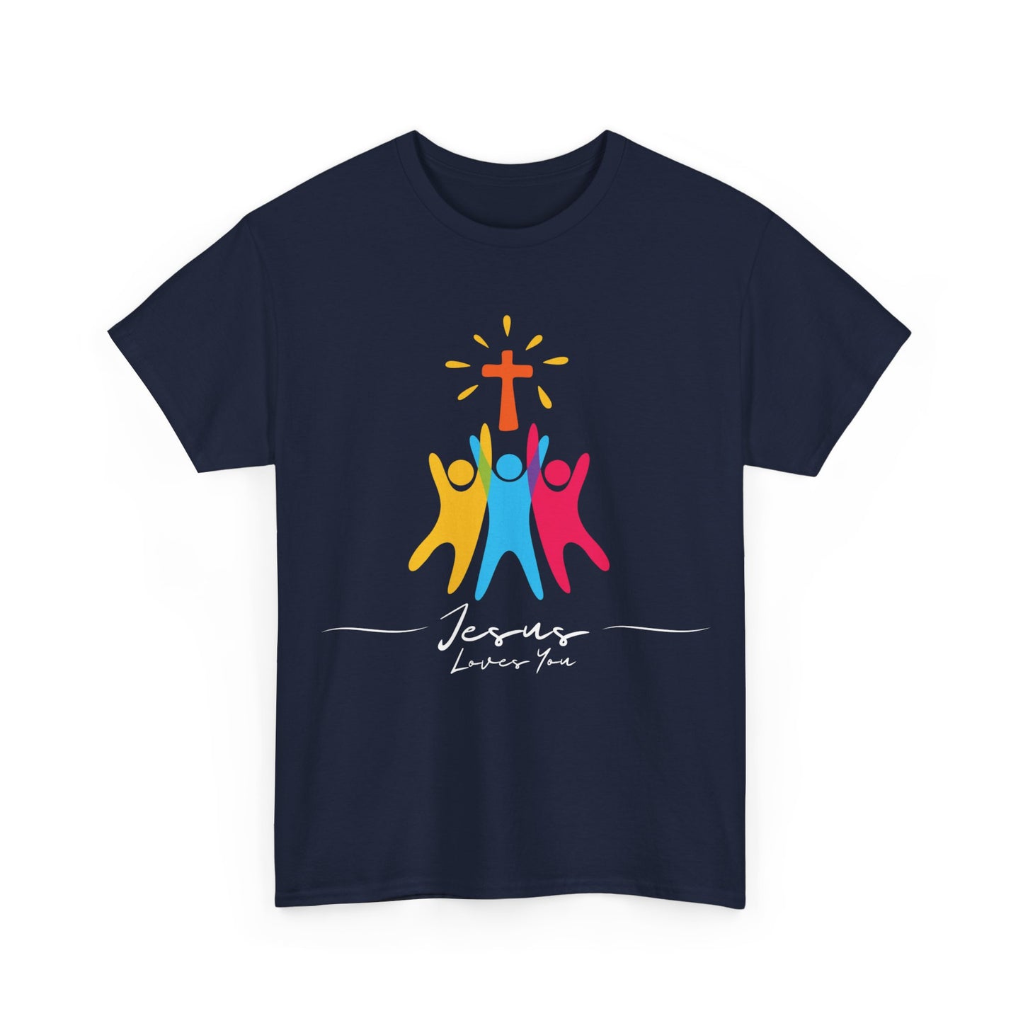 Jesus Loves You - Unisex Heavy Cotton Tee