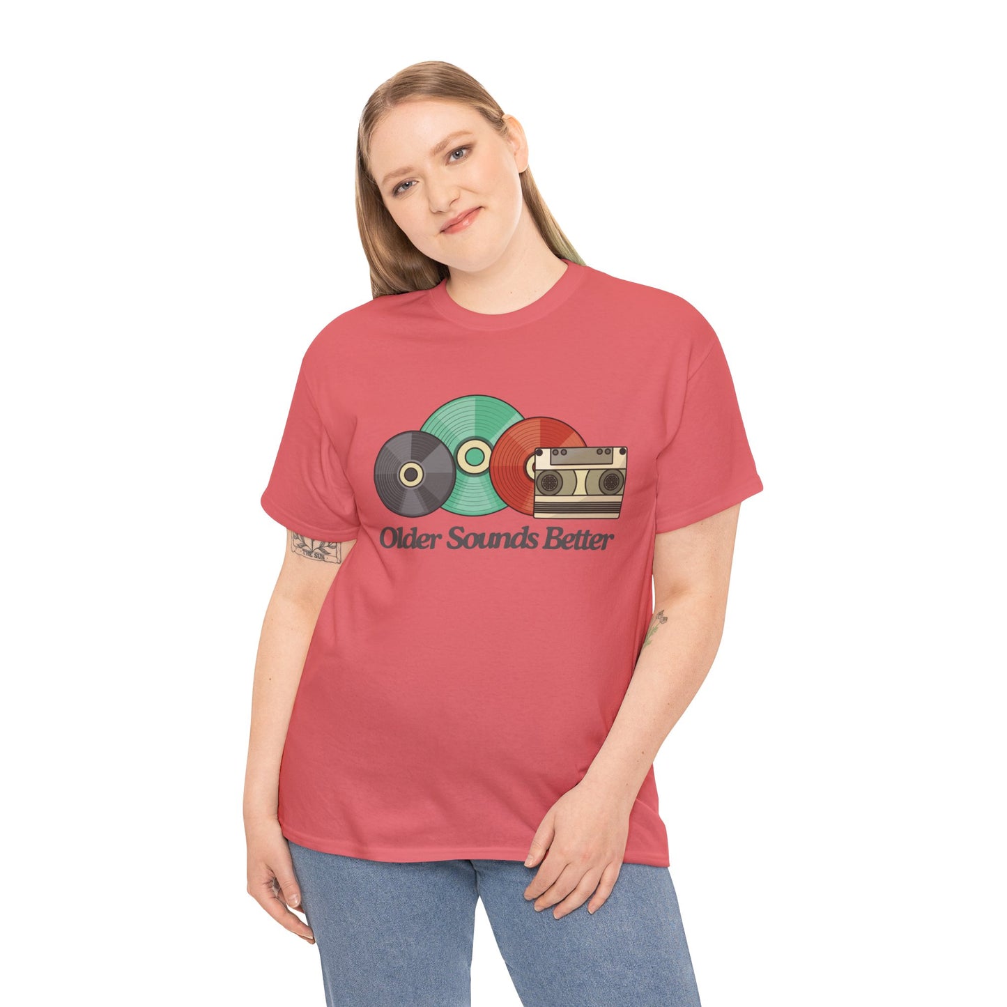 Older sounds better - Unisex Heavy Cotton Tee