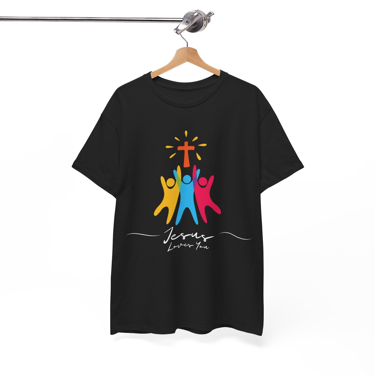 Jesus Loves You - Unisex Heavy Cotton Tee