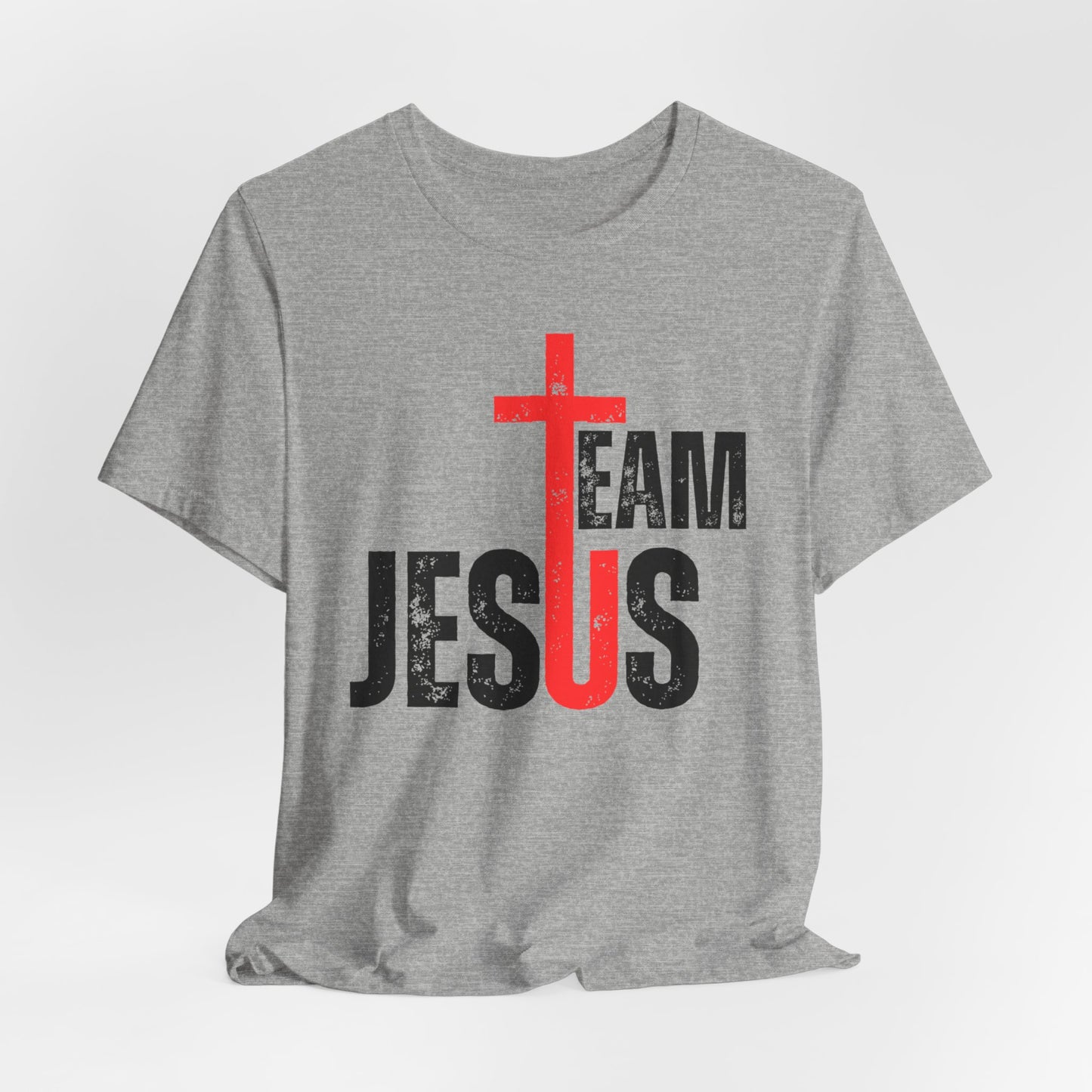 Team Jesus Front - Unisex Jersey Short Sleeve Tee
