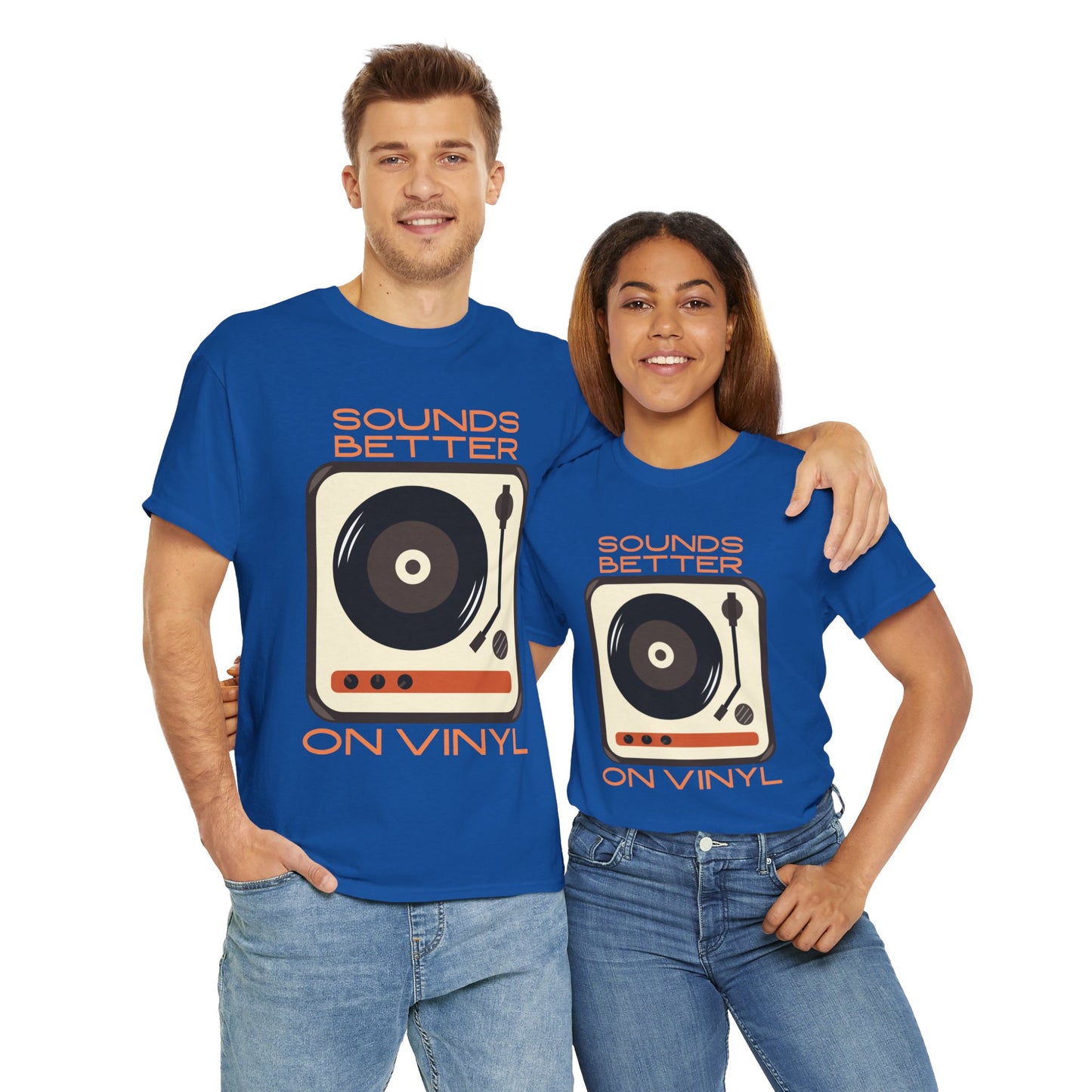 Sounds Better Vinyl - Unisex Heavy Cotton Tee