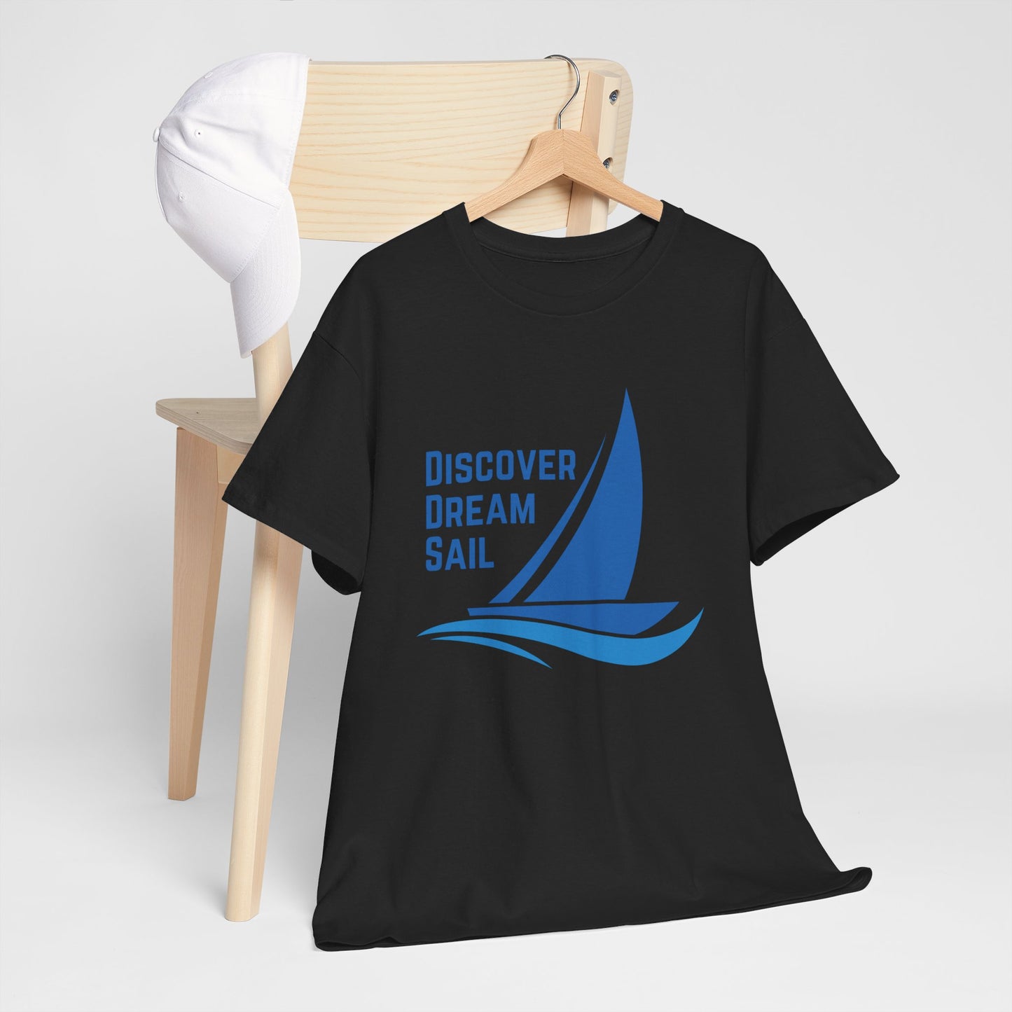Discover Dream Sail - Unisex Heavy Cotton Tee