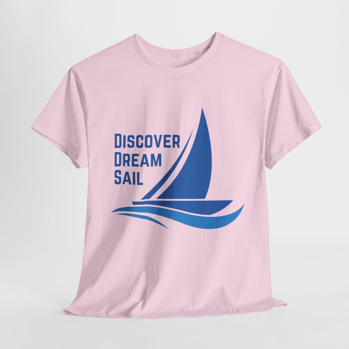 Discover Dream Sail - Unisex Heavy Cotton Tee