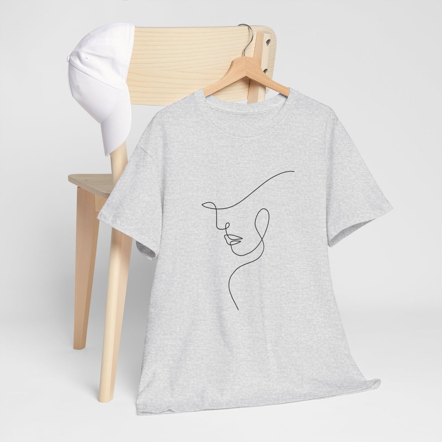 Woman Face - Unisex Heavy Cotton Tee