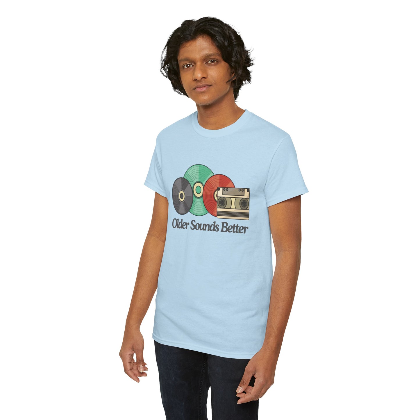Older sounds better - Unisex Heavy Cotton Tee