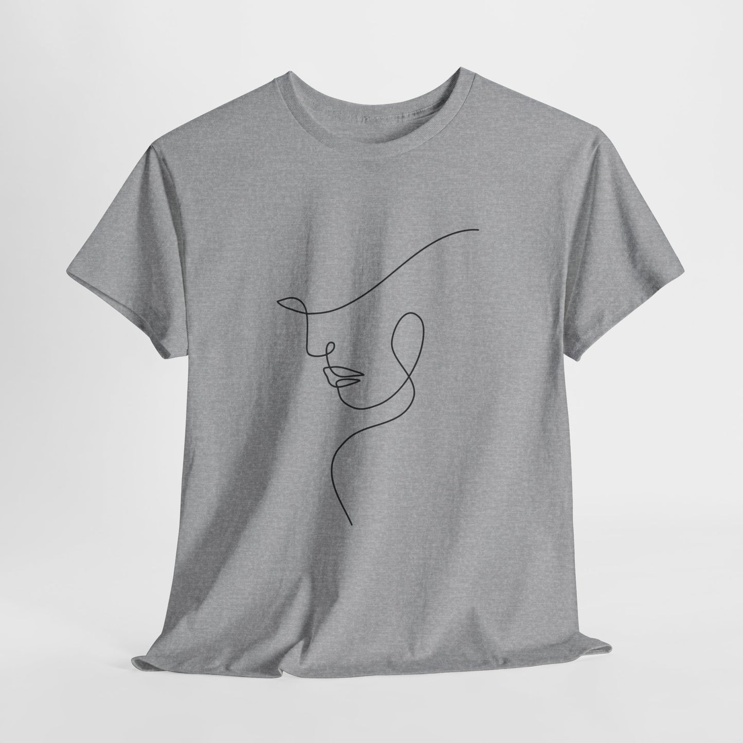 Woman Face - Unisex Heavy Cotton Tee