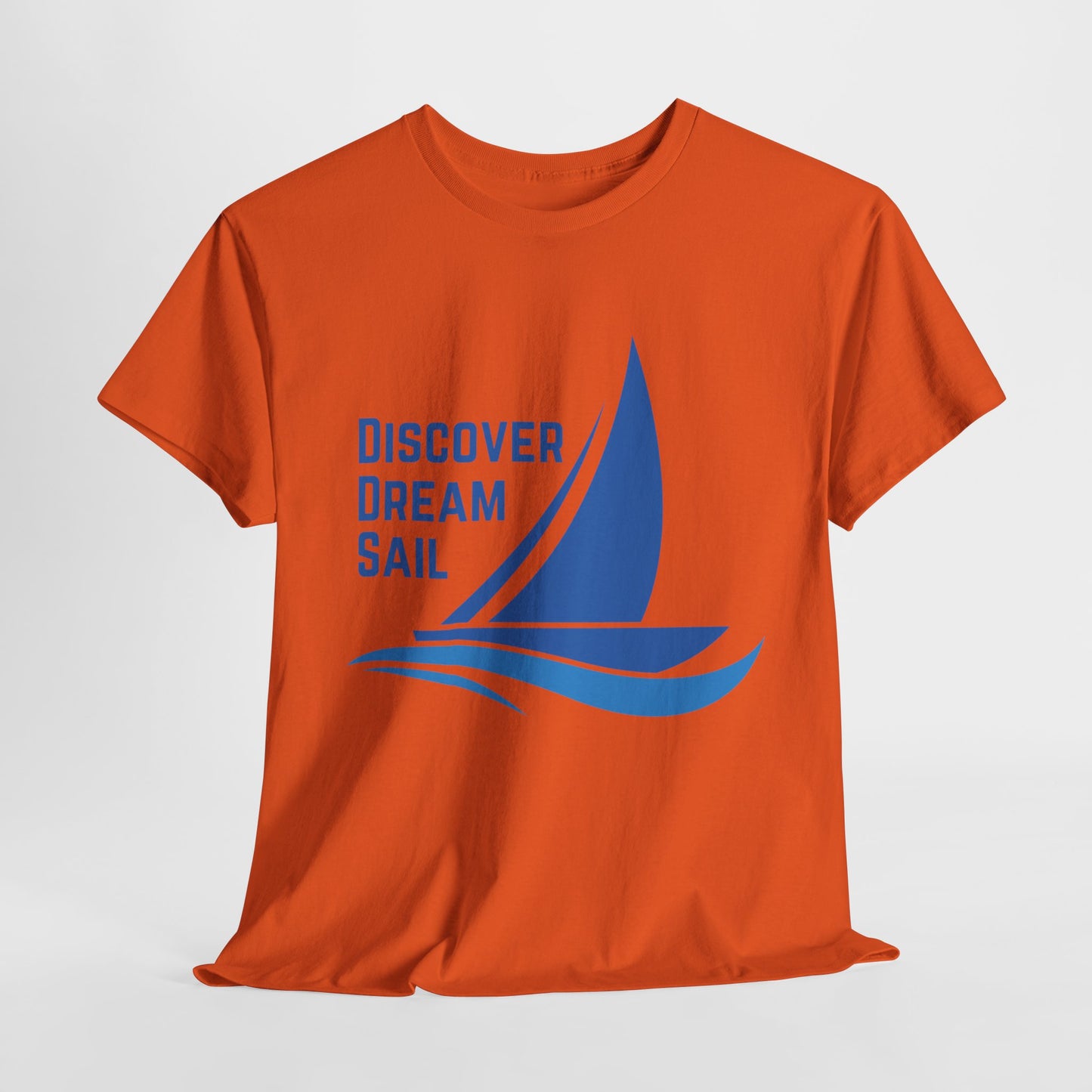 Discover Dream Sail - Unisex Heavy Cotton Tee