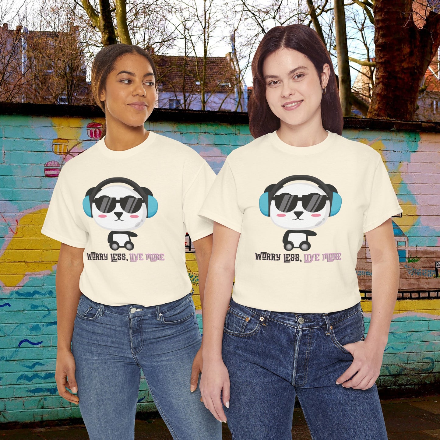 Worry Less - Unisex Heavy Cotton Tee