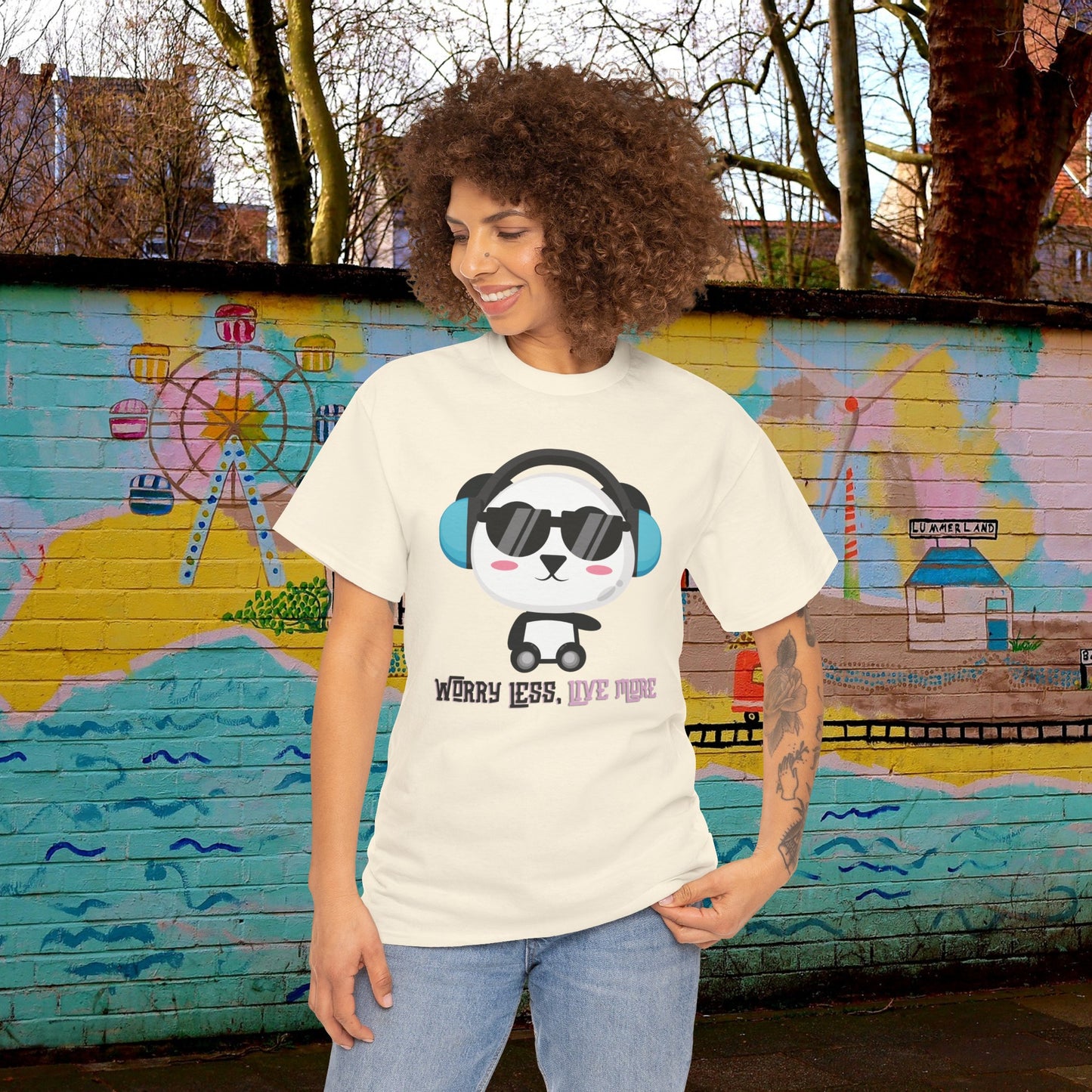 Worry Less - Unisex Heavy Cotton Tee