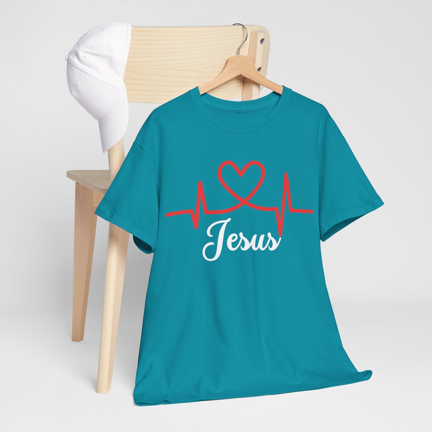 Jesus Hearth - Unisex Heavy Cotton Tee