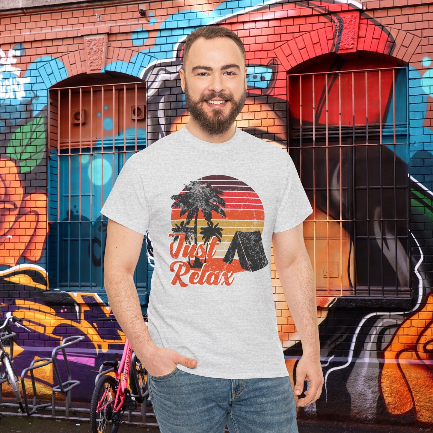 Just Relax - Unisex Heavy Cotton Tee