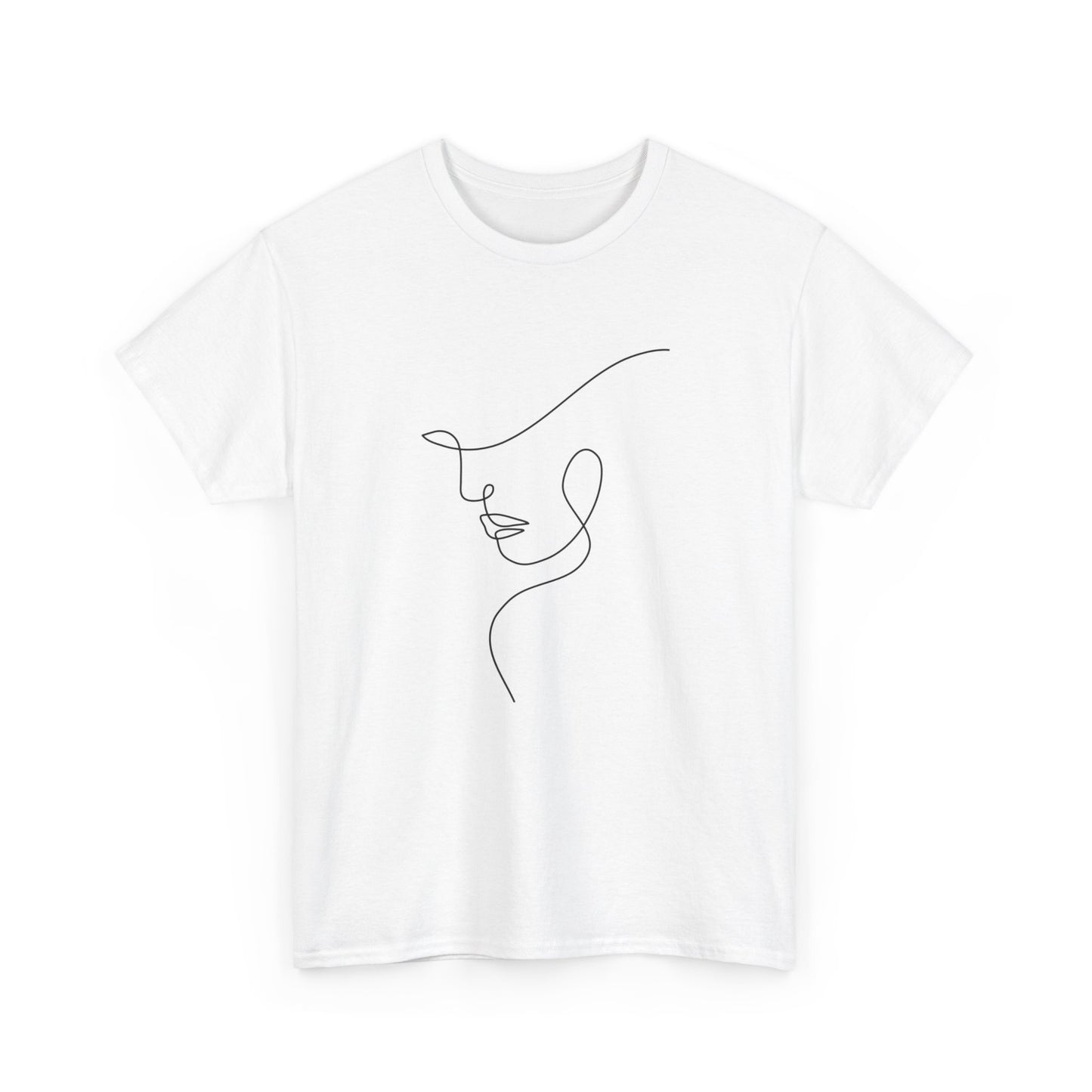 Woman Face - Unisex Heavy Cotton Tee