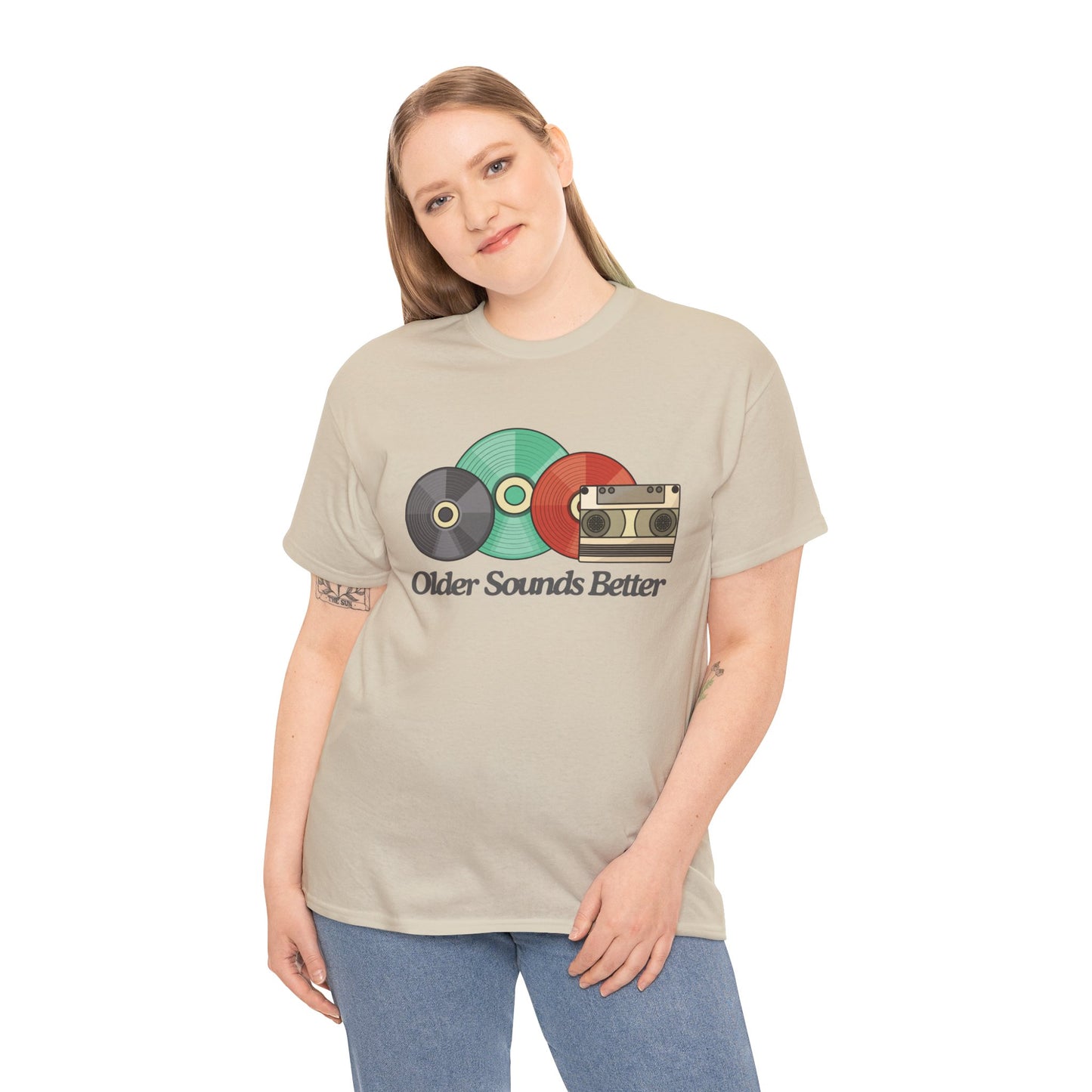 Older sounds better - Unisex Heavy Cotton Tee