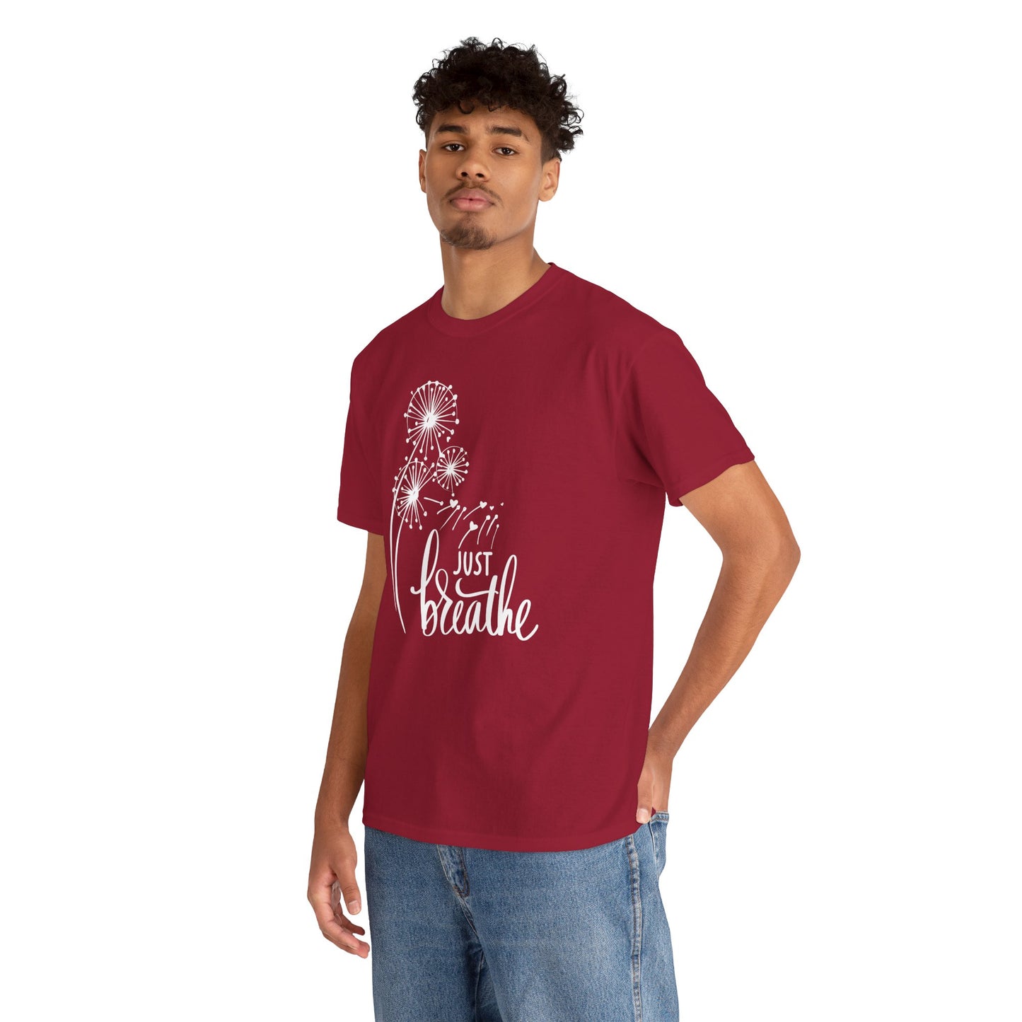 Just Breath - Unisex Heavy Cotton Tee