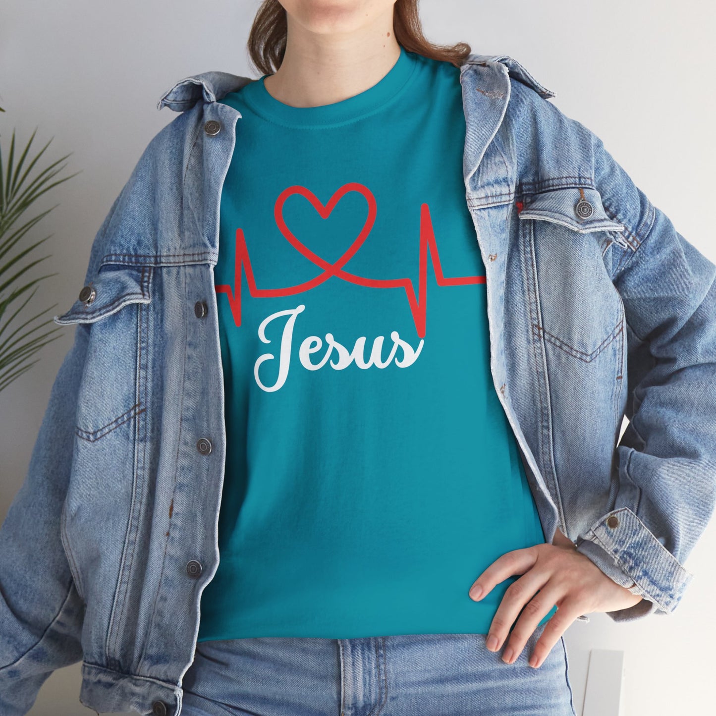 Jesus Hearth - Unisex Heavy Cotton Tee