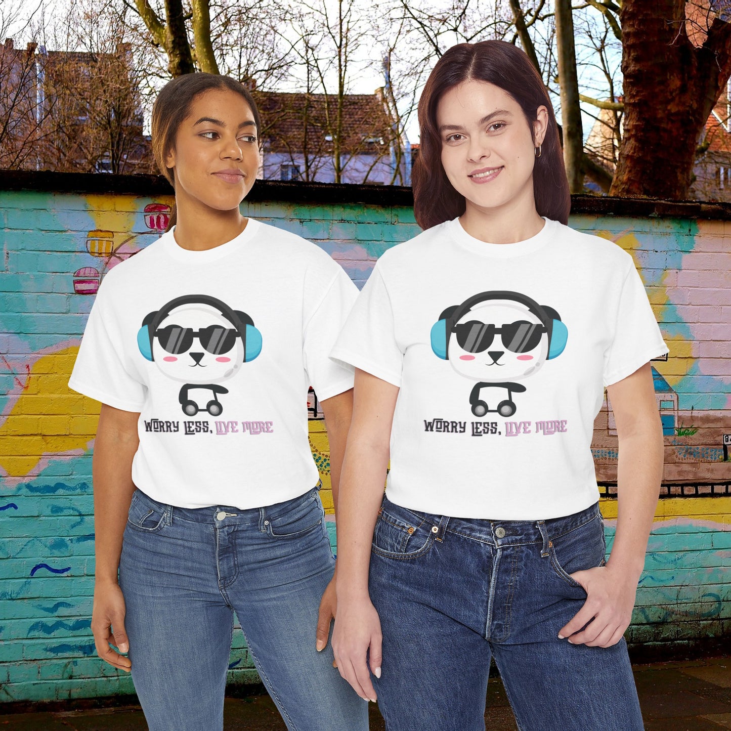 Worry Less - Unisex Heavy Cotton Tee