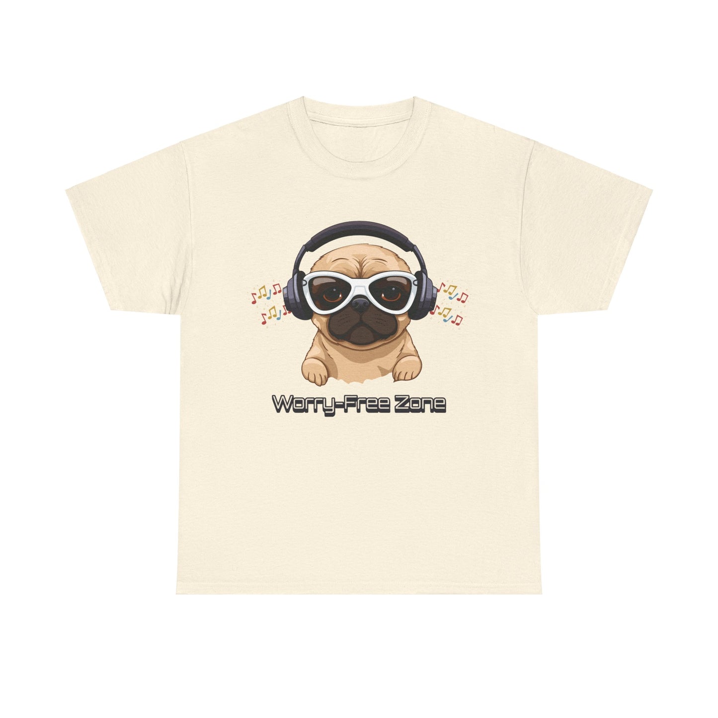 Worry-Free Zone - Unisex Heavy Cotton Tee