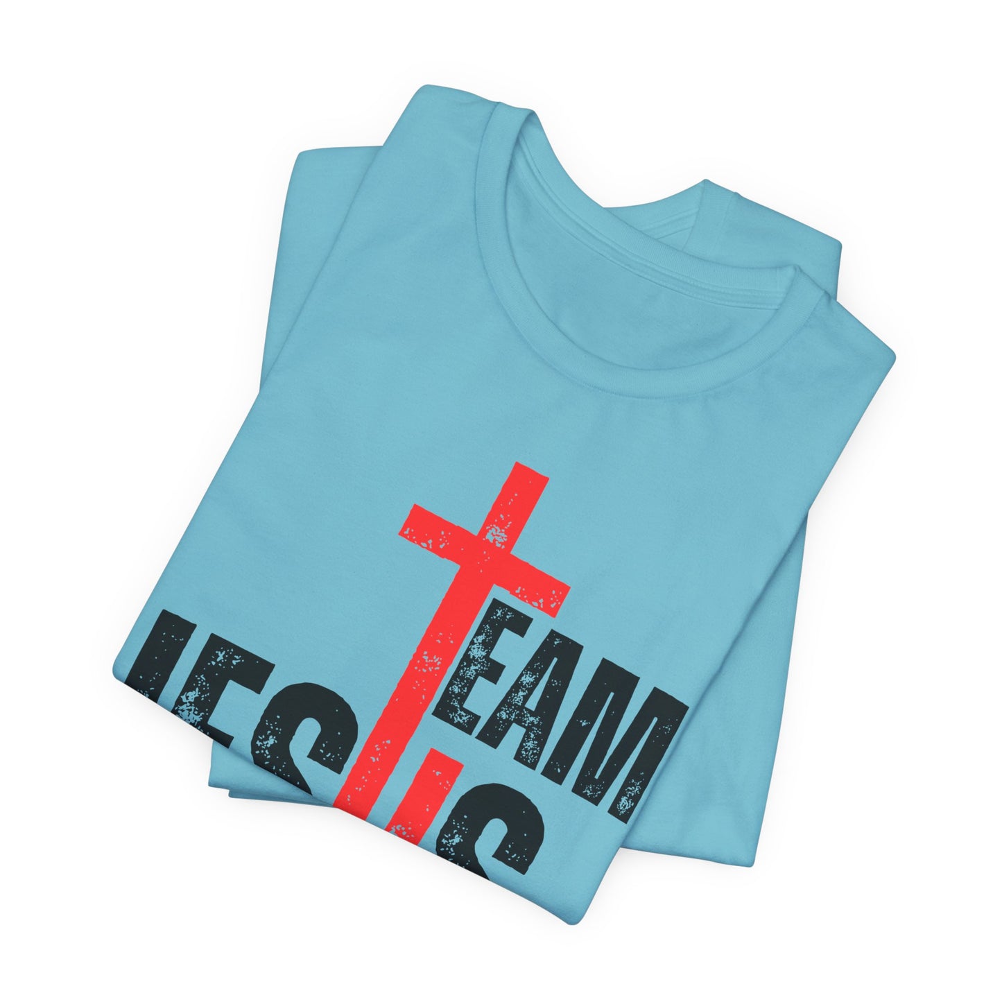 Team Jesus Front - Unisex Jersey Short Sleeve Tee