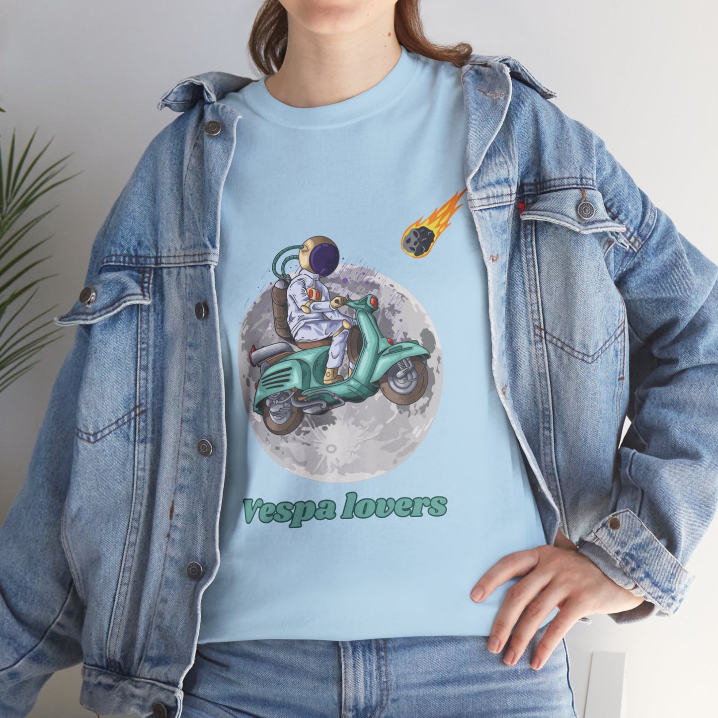 Vespa Lovers - Spanish - Unisex Heavy Cotton Tee