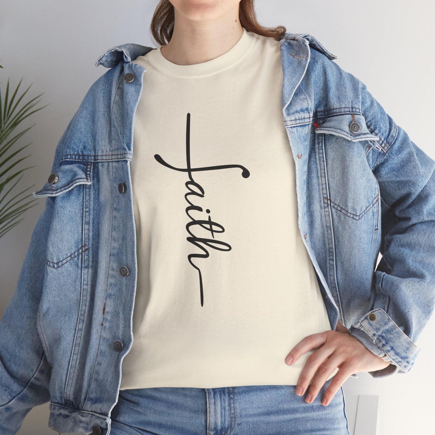 Faith - Unisex Heavy Cotton Tee