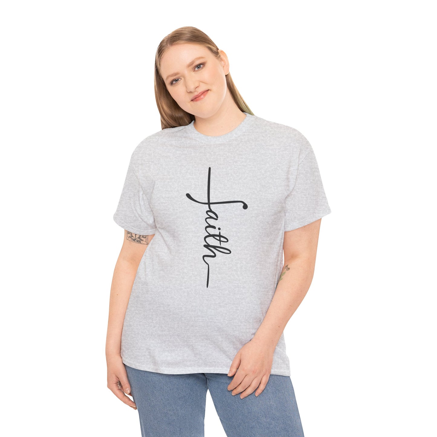 Faith - Unisex Heavy Cotton Tee