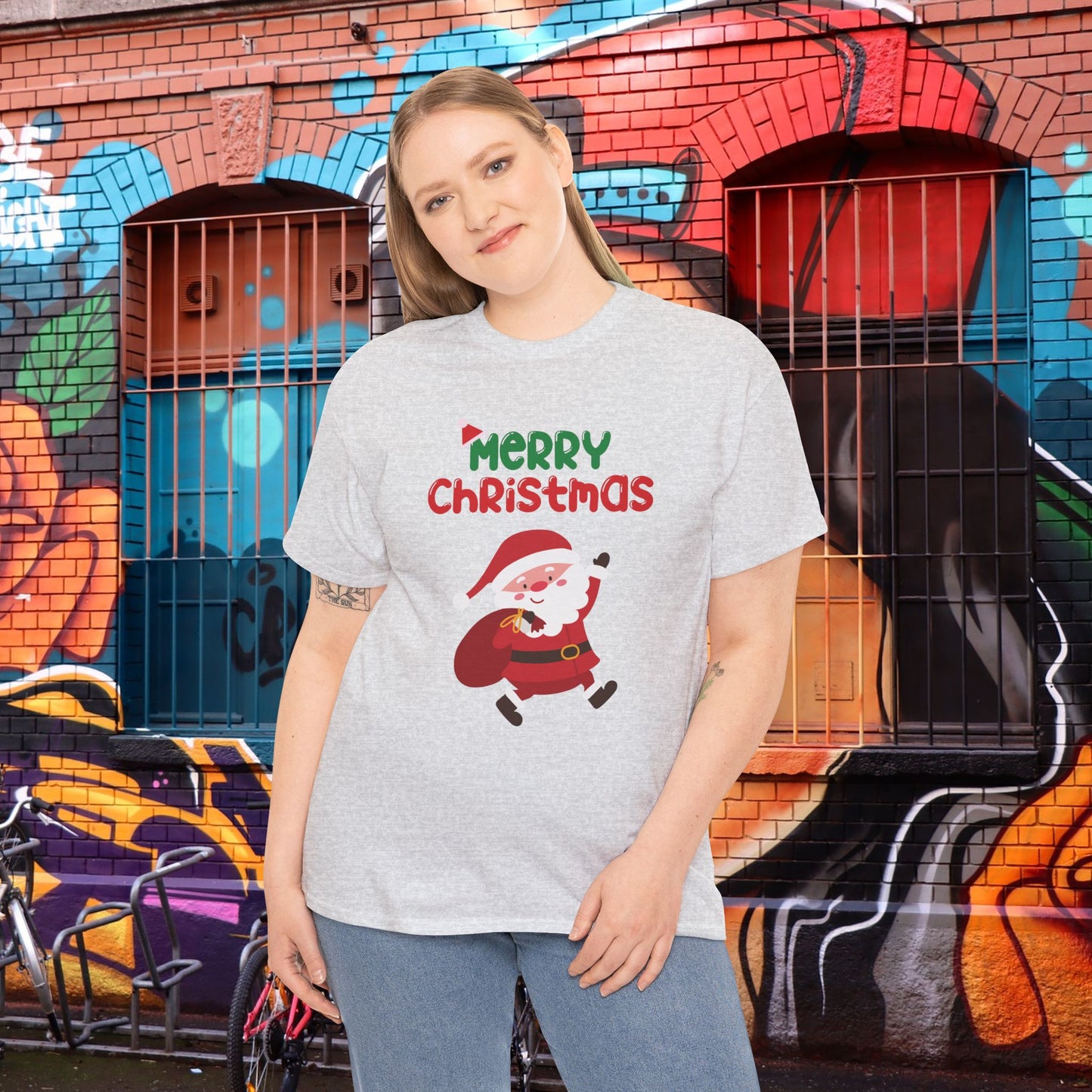 Christmas Santa Unisex Tee - Festive Holiday Apparel