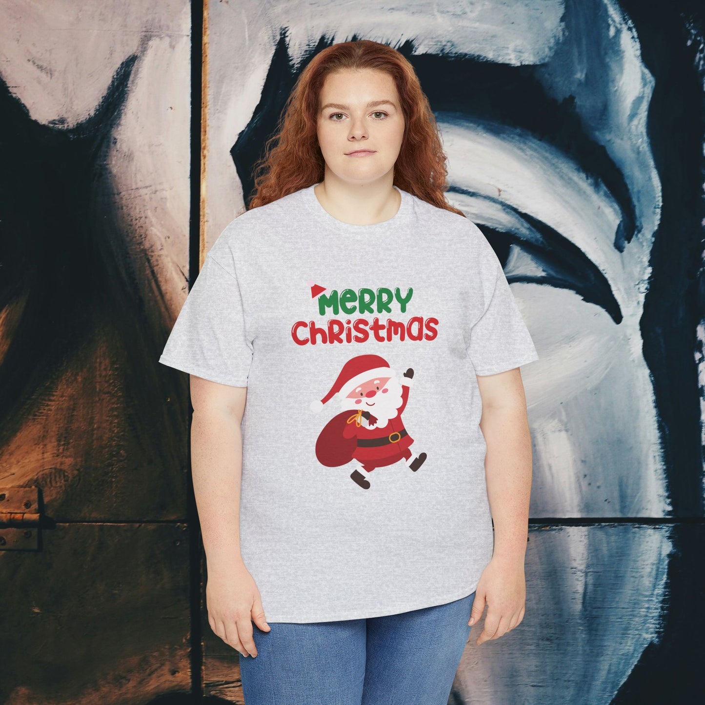 Christmas Santa Unisex Tee - Festive Holiday Apparel
