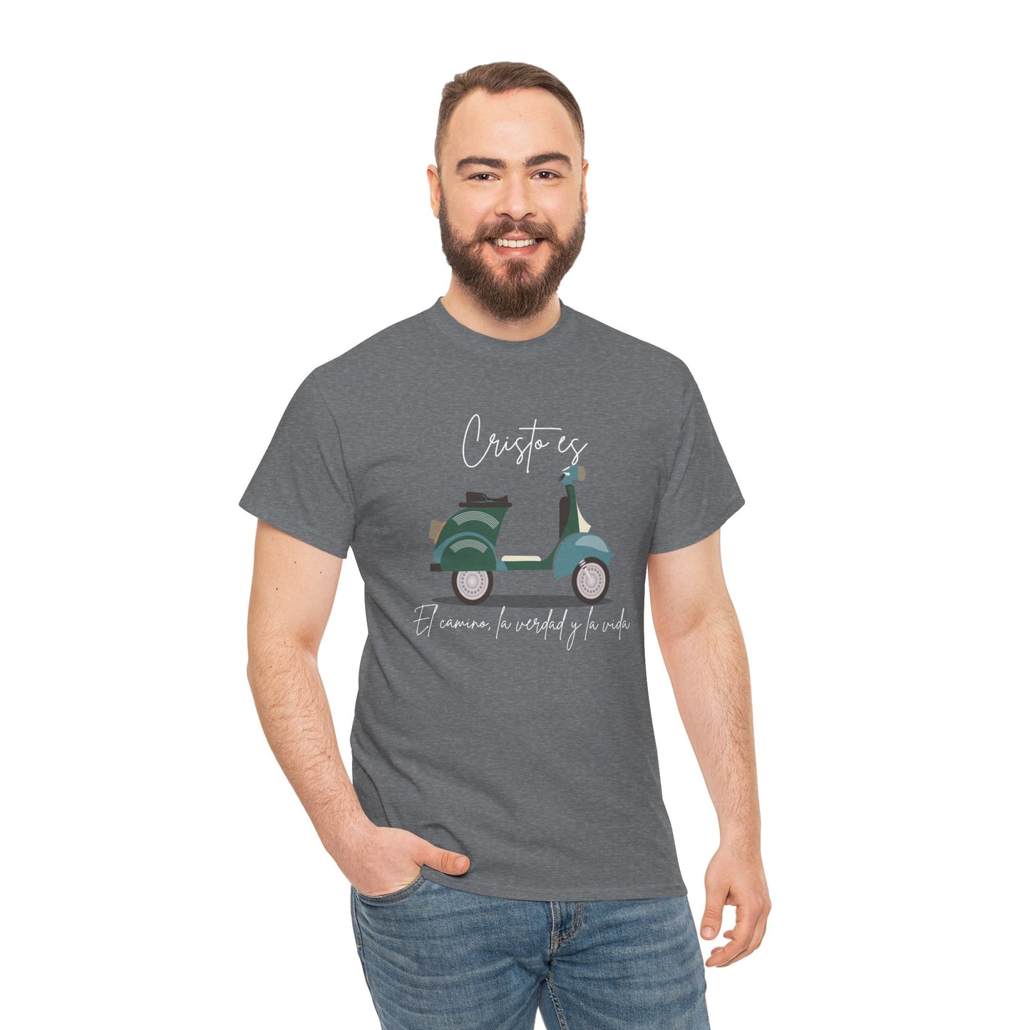 Cristo es - Spanish - Unisex Heavy Cotton Tee