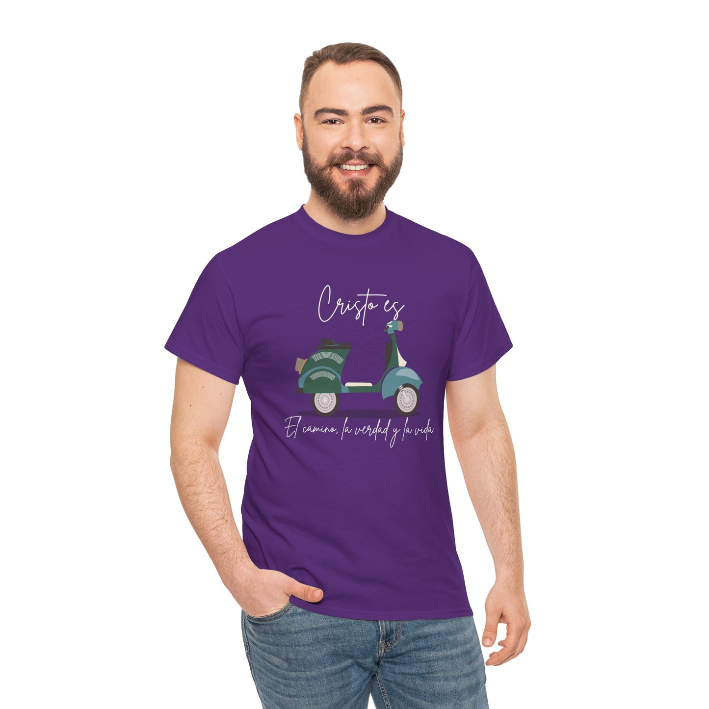 Cristo es - Spanish - Unisex Heavy Cotton Tee