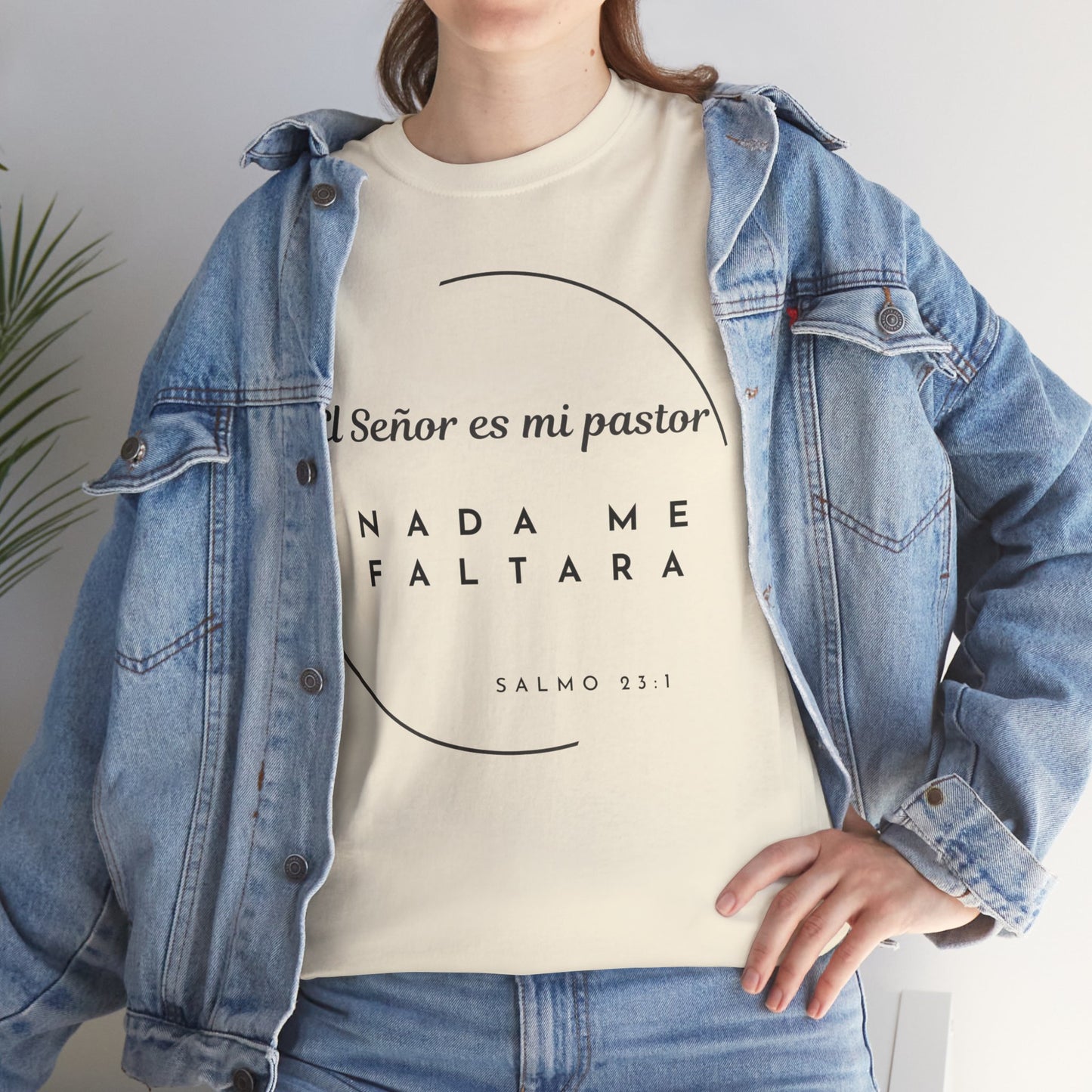 El Señor es mi pastor - Spanish - Unisex Heavy Cotton Tee