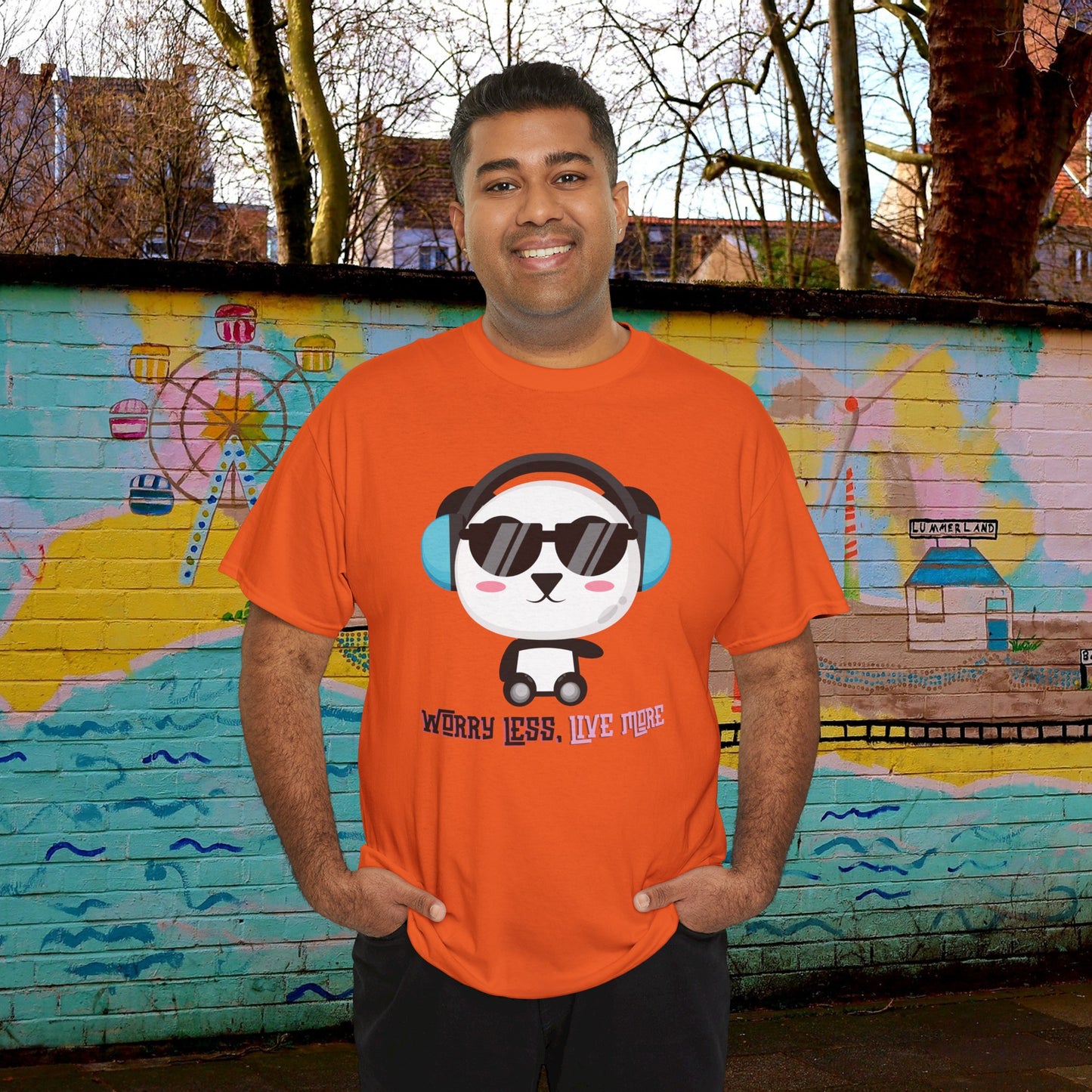 Worry Less - Unisex Heavy Cotton Tee