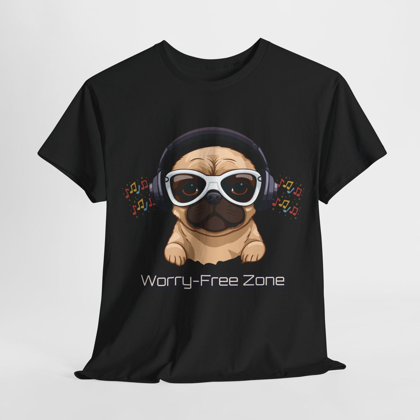 Worry-Free Zone - Unisex Heavy Cotton Tee