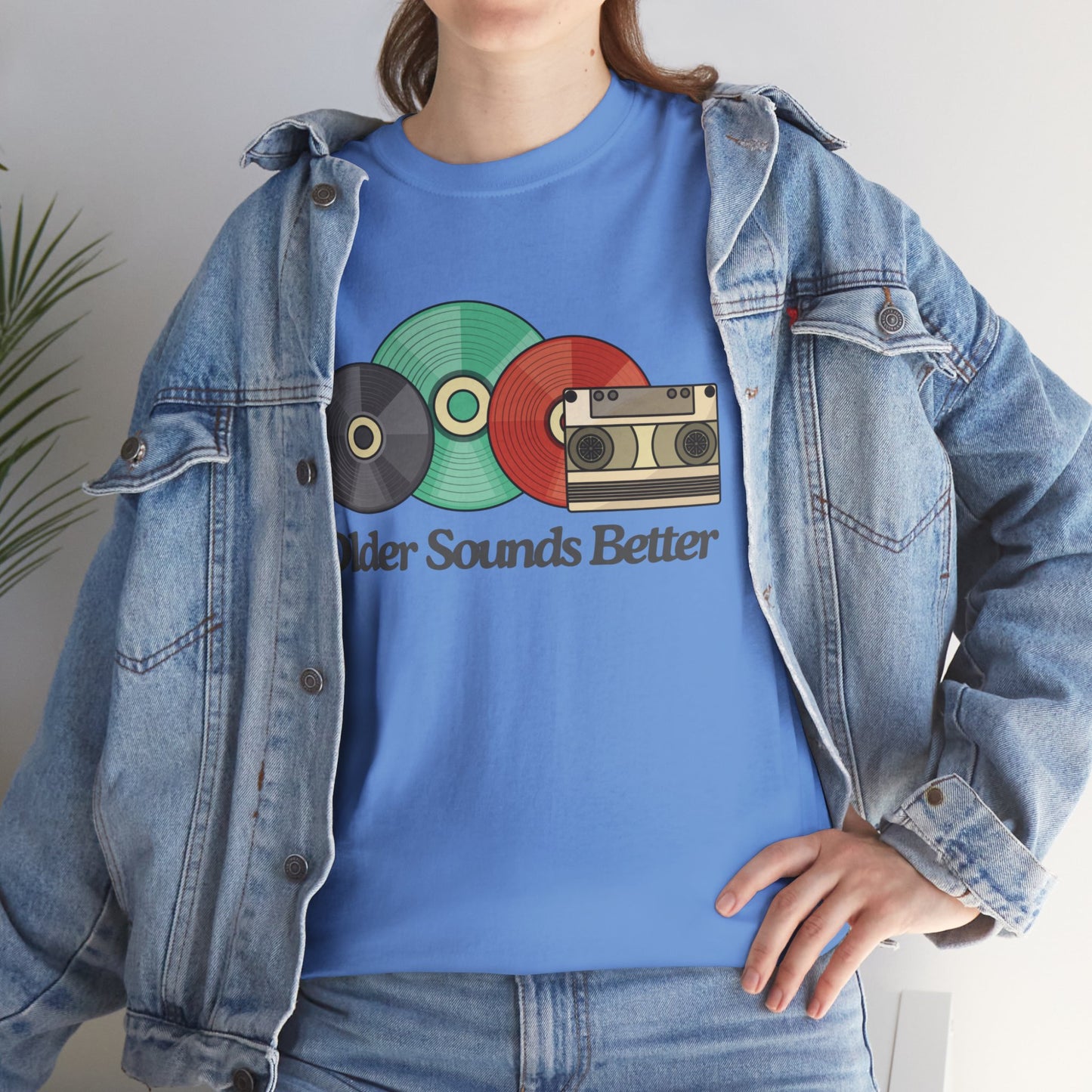 Older sounds better - Unisex Heavy Cotton Tee