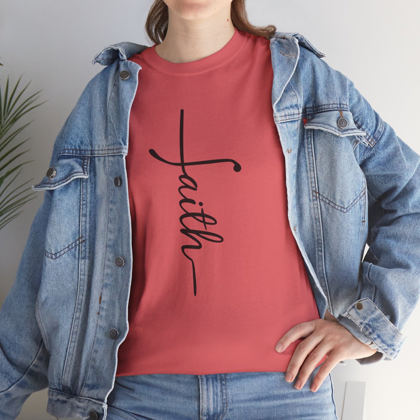 Faith - Unisex Heavy Cotton Tee